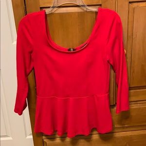 Express peplum blouse